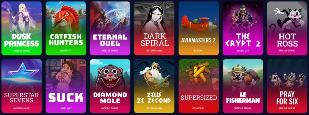 Podgląd strony partnerskiej Spindjinn